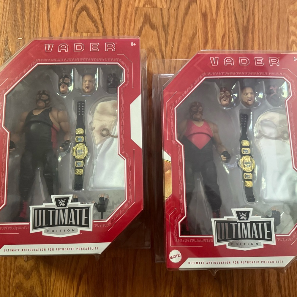 WWE Ultimate Edition Vader Figure with Red and Black Gear